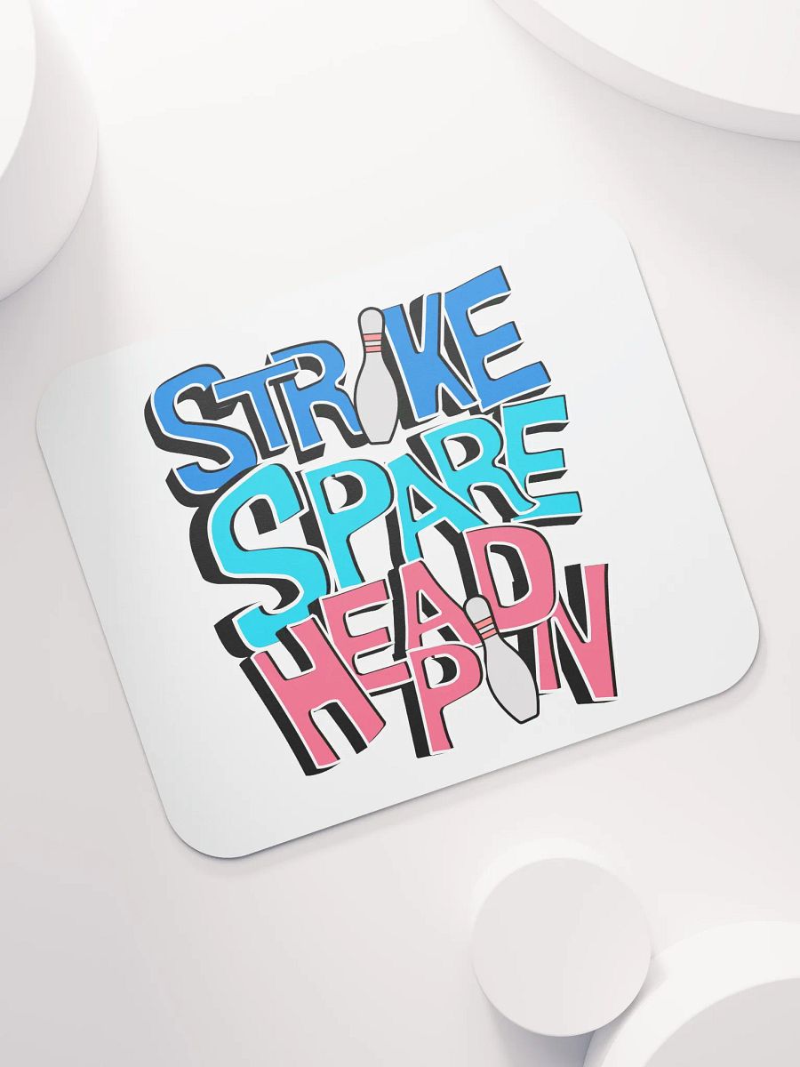 Strike Spare Headpin Bowling Bonanza Mouse Pad product image (5)