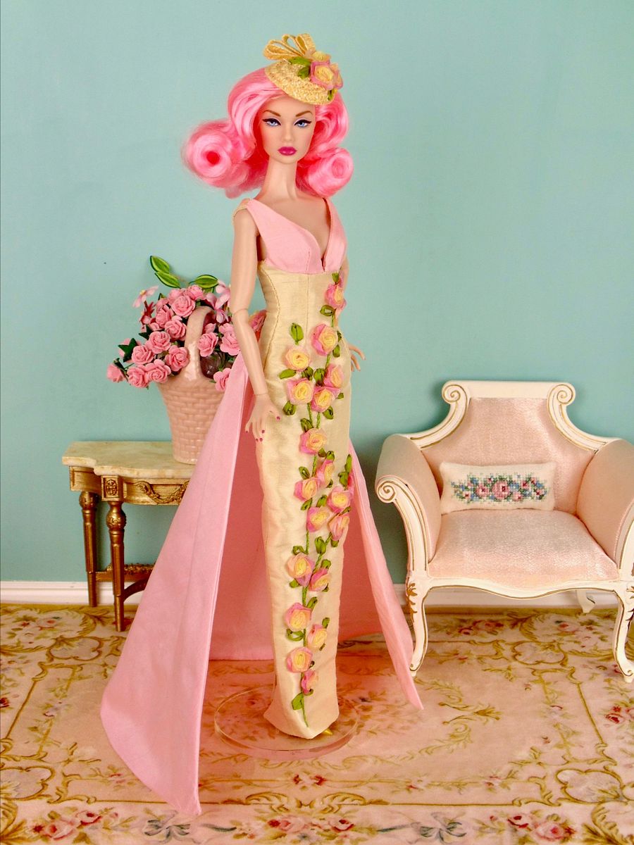 Monica sewing pattern for 12" fashion dolls product image (5)