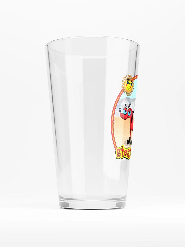 Retro Logo Pint Glass product image (2)