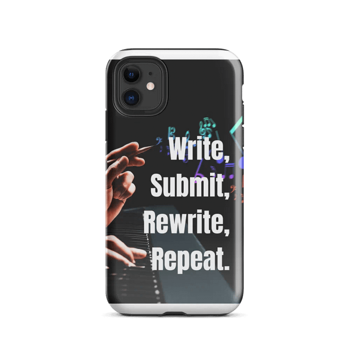 Copy of 'Write Submit Rewrite Repeat' Inspirational iPhone Tough Case product image (39)