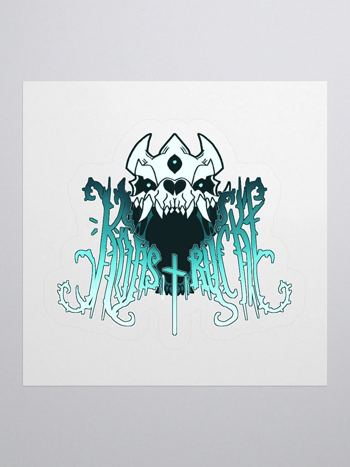Kon logo - blue - sticker product image (1)