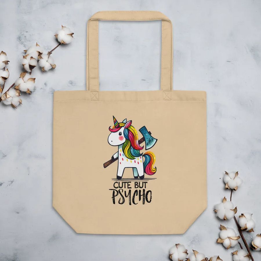 Cute But Psycho Tote product image (4)
