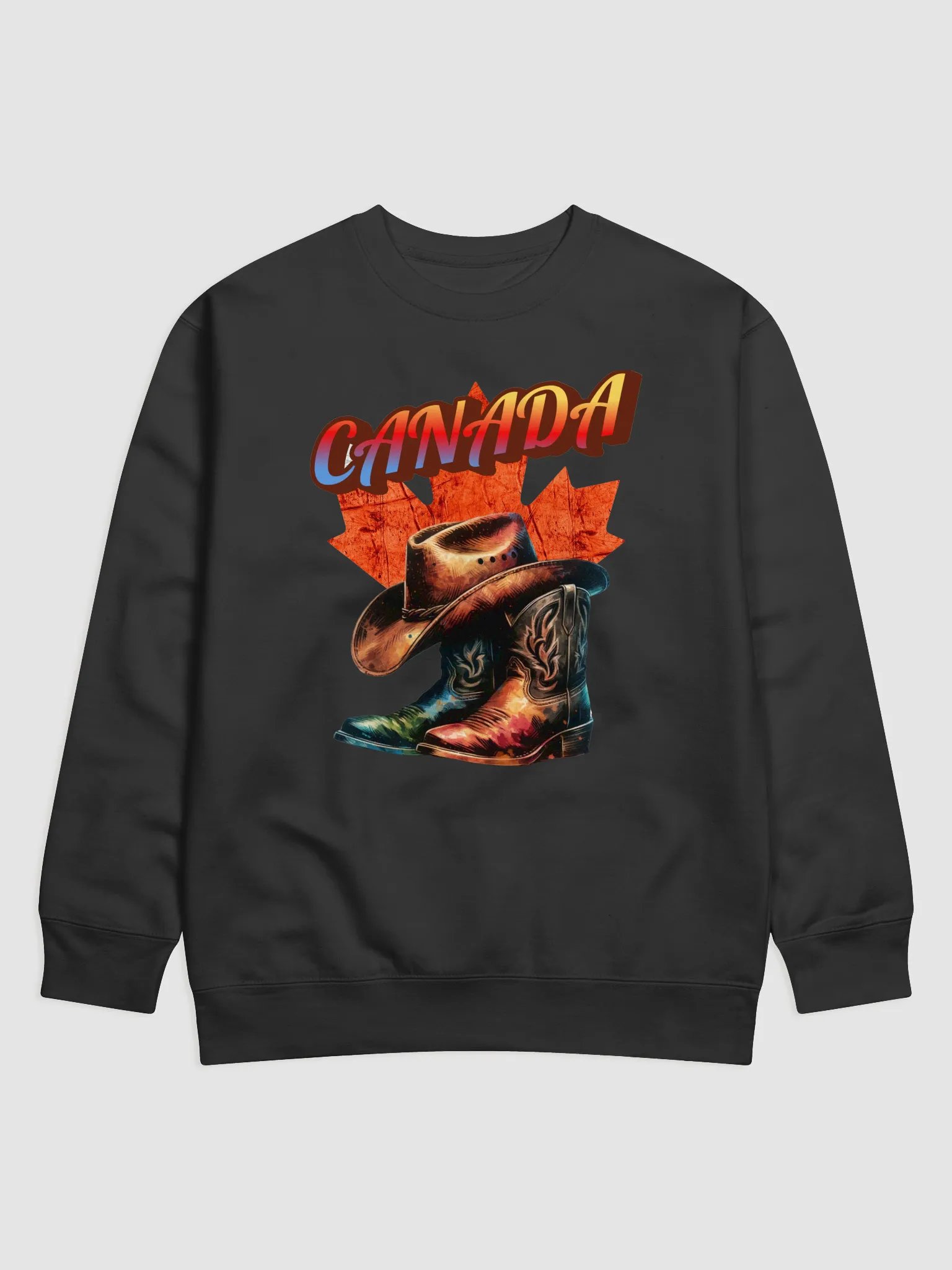 Canadian Cowboy Premium Sweatshirt product image (2)