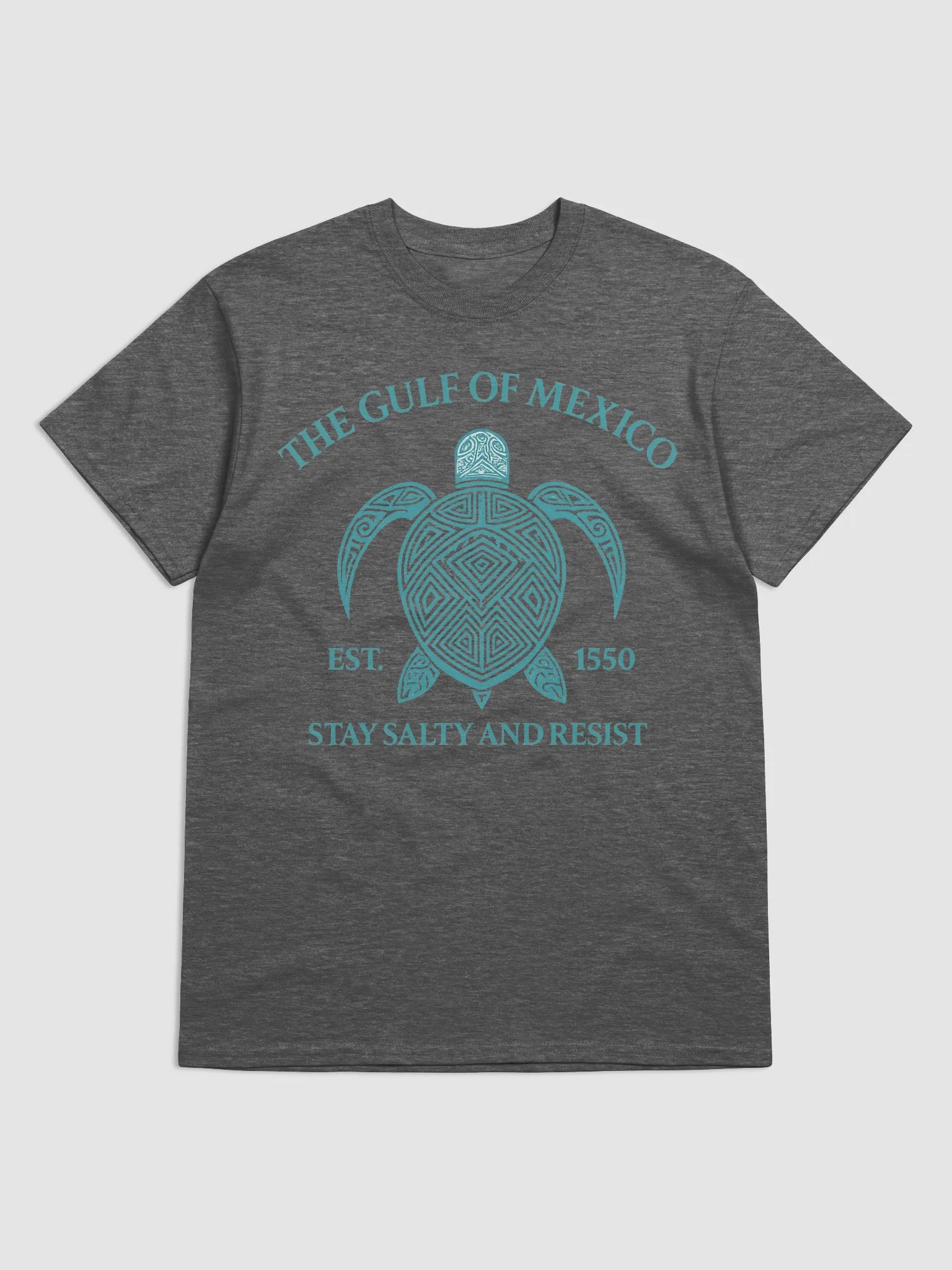 Sea Turtle Graphic Tee – Stay Salty & Resist Gulf of Mexico Shirt product image (6)