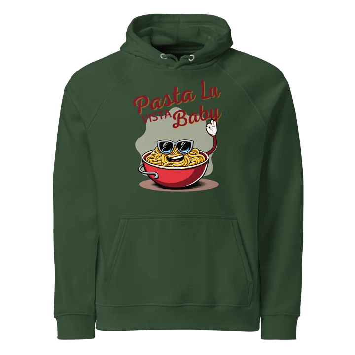 Pasta La Vista Eco Raglan Hoodie product image (1)