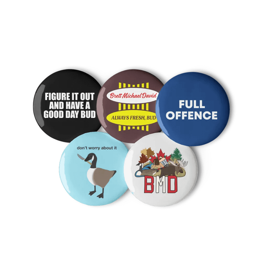 5 Pack of Buttons product image (2)