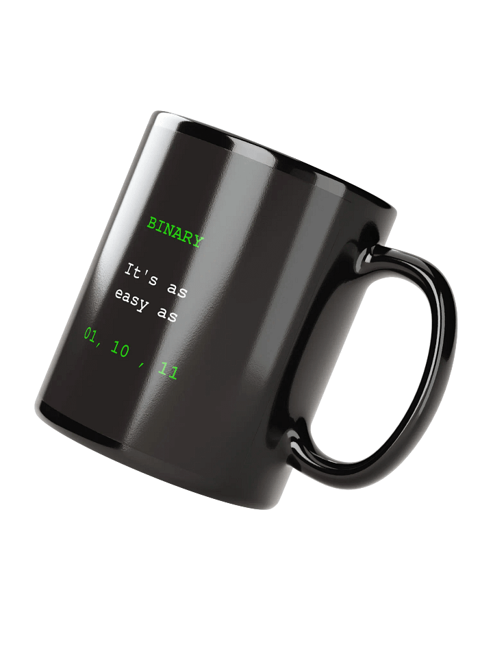 Binary is easy Mug - Black product image (3)