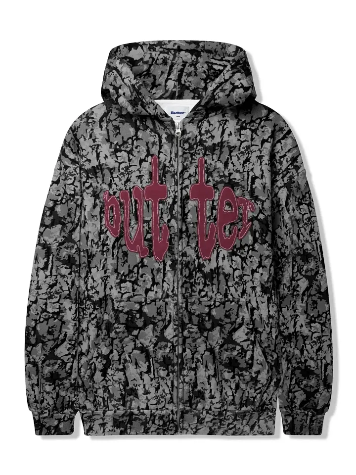 Frenzy Zip-Thru Hood, Grey Camo product image (1)