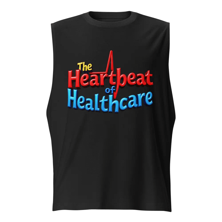 Healthcare Heartbeat Muscle Tank product image (1)