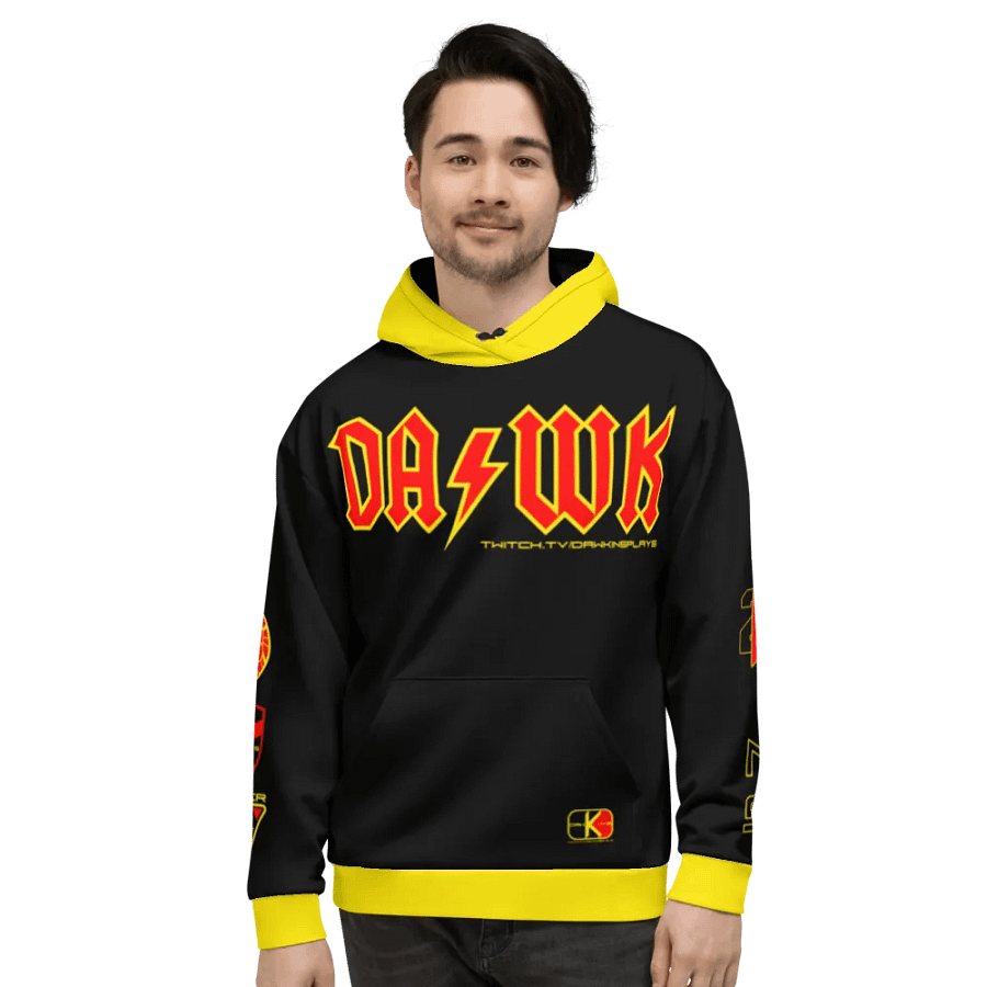 Dawkins Red Yellow Hoodie product image (6)