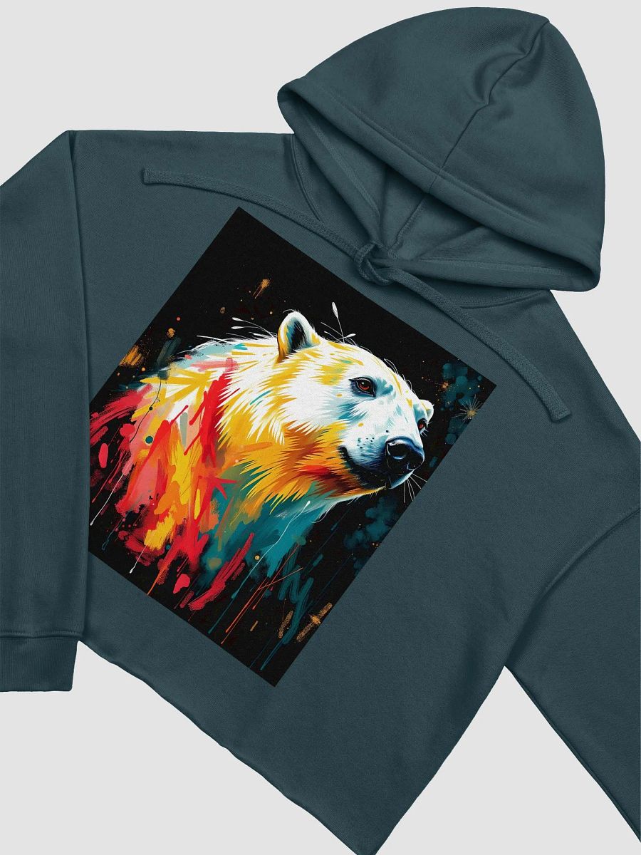Cozy Chic Fleece Crop Hoodie product image (3)