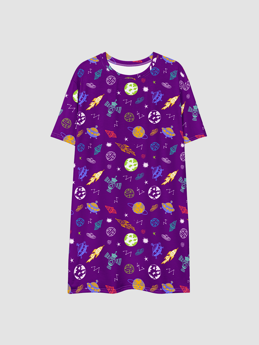 Visual Effects™ Spaceflight T-Shirt Dress product image (3)