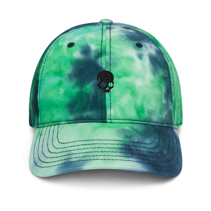 Boné Psychedelic Vibes Tie-Dye Dad Hat product image (1)