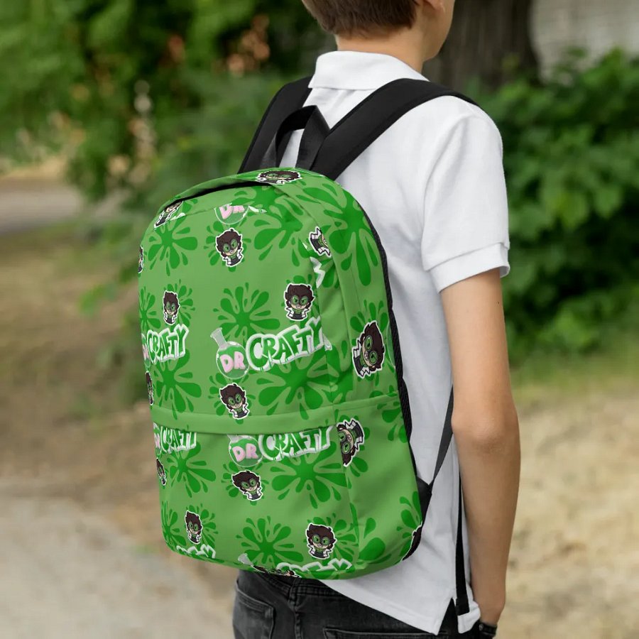Dr Crafty Pattern Backpack product image (8)