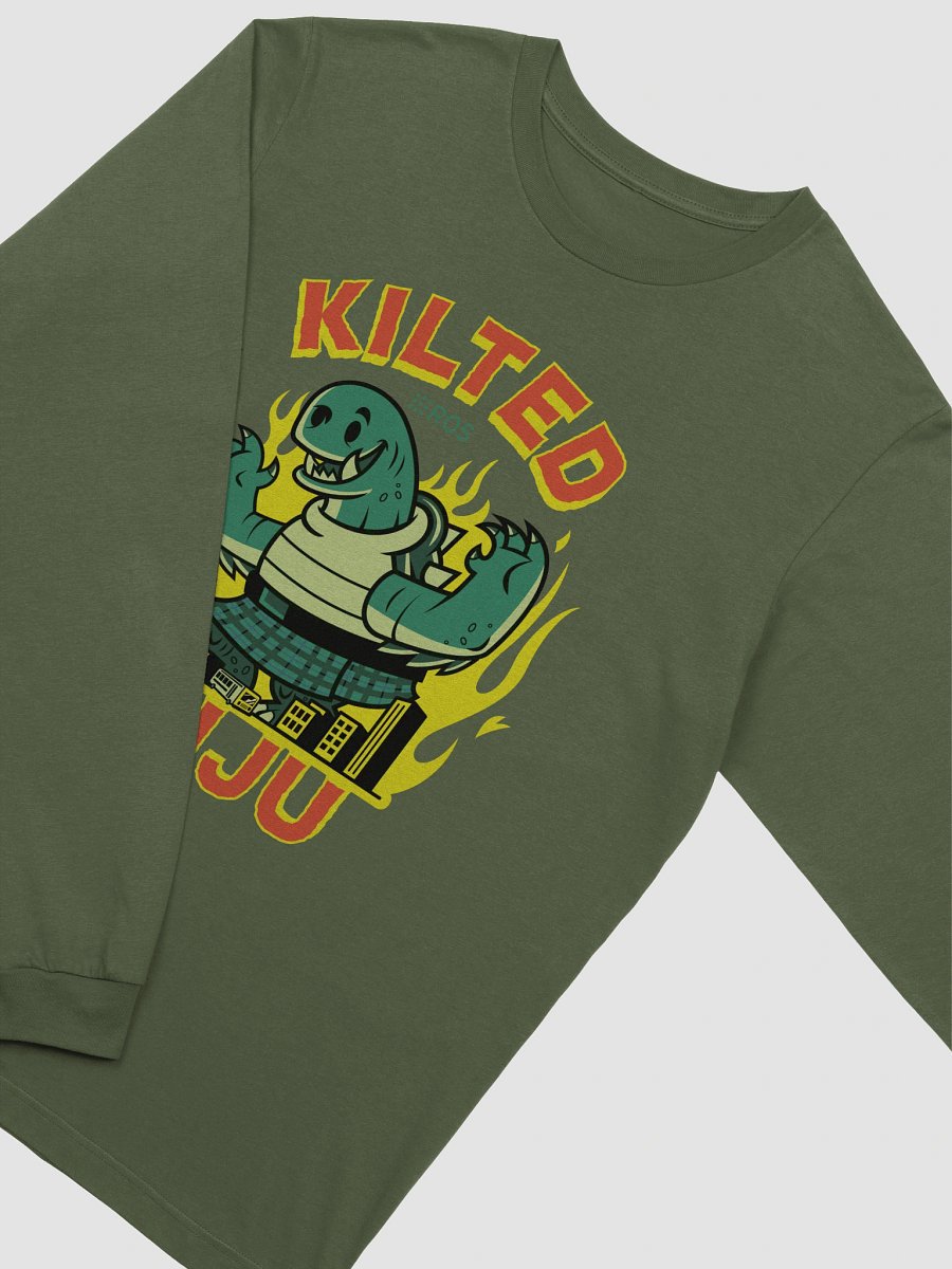 Kilted Kaiju long-sleeve shirt product image (2)