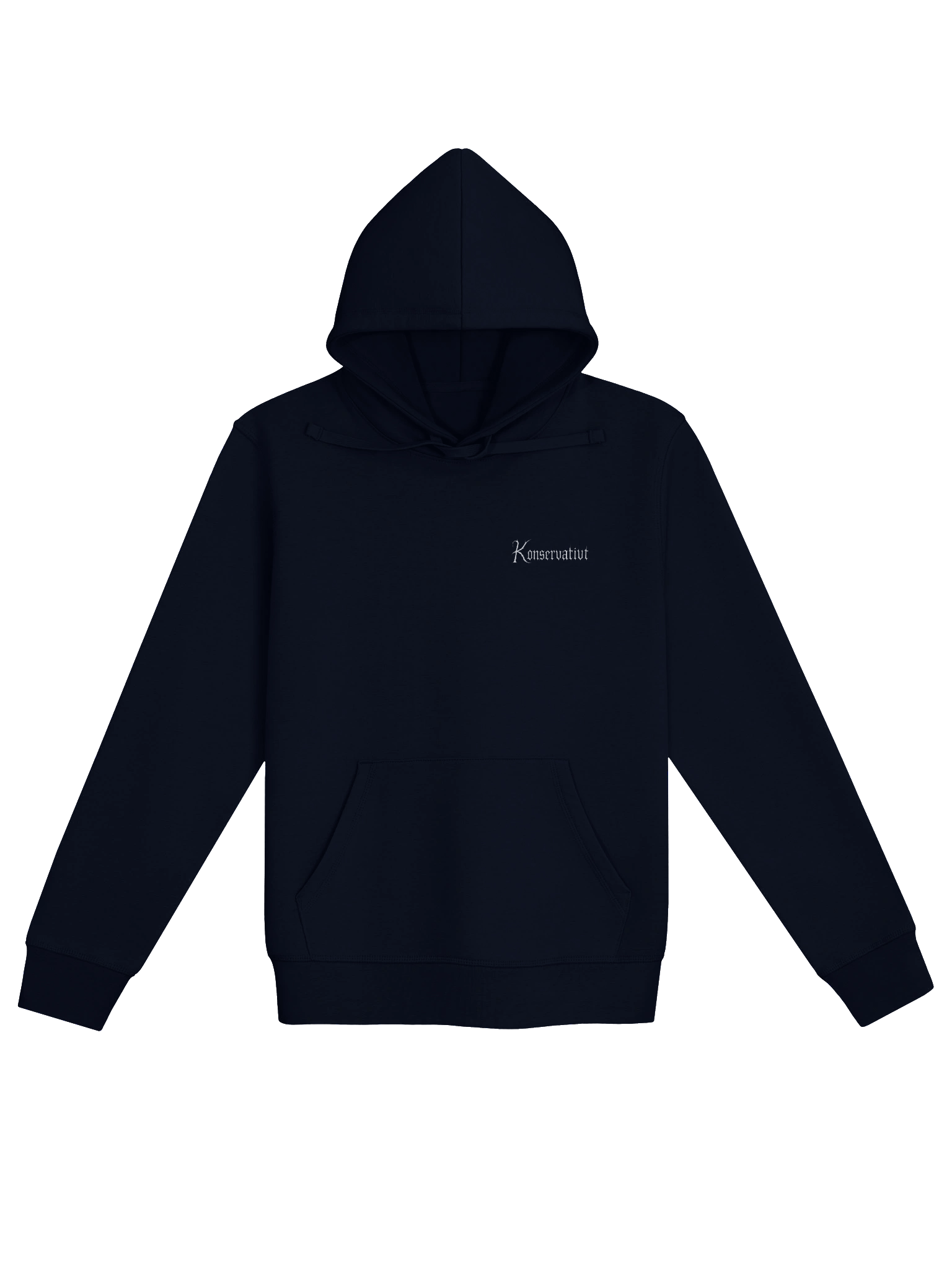 Konservativt (Hoodie/Small Black Metal Font) product image (4)