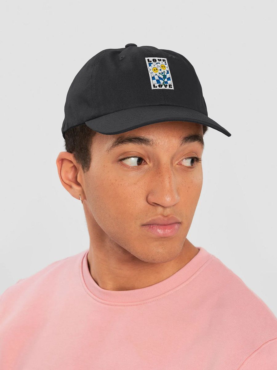 Smiling Flowers Love Dad Hat product image (33)
