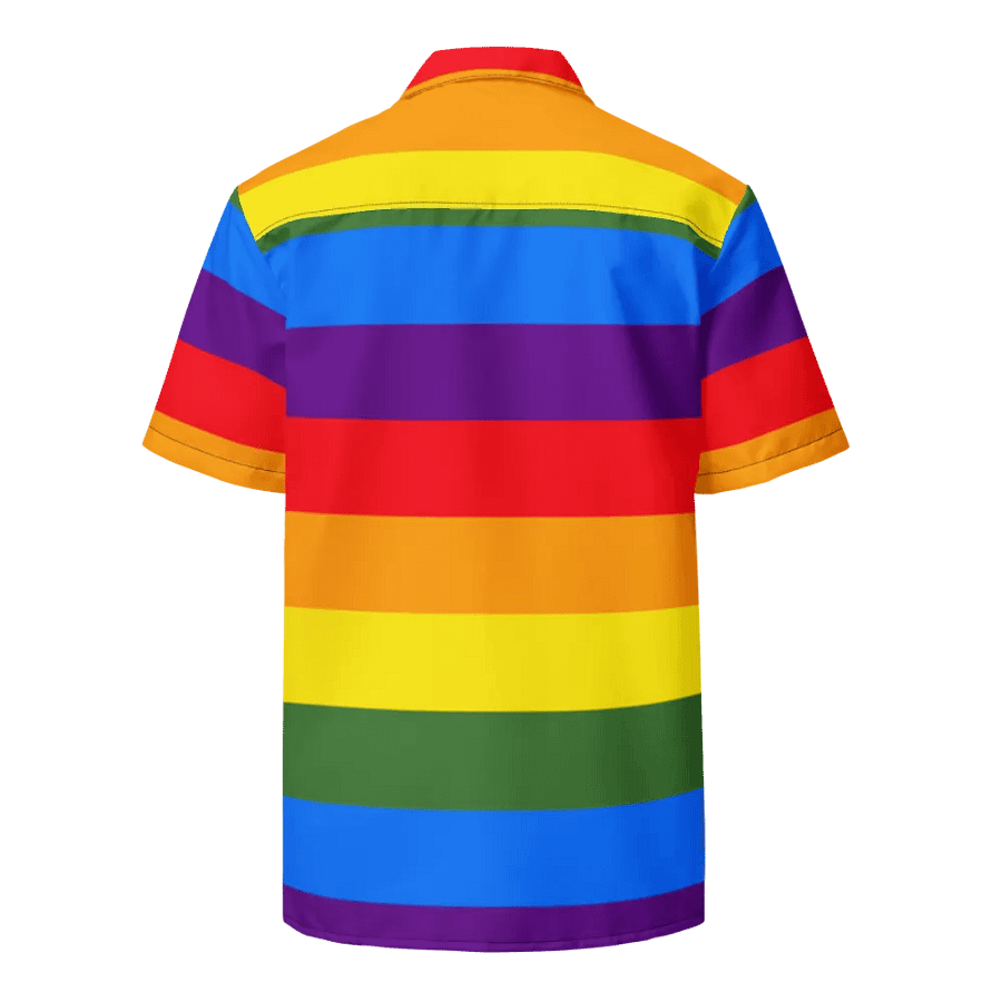 HoneyCubbs Logo - Unisex Rainbow Button-Up product image (4)