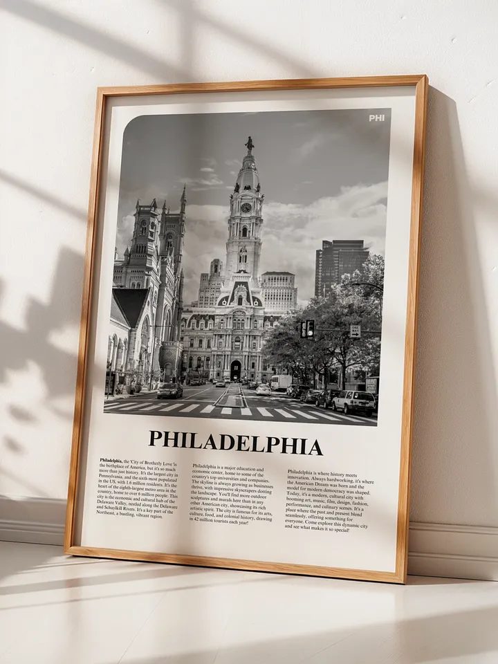 Philadelphia 03 Newspaper Poster product image (2)