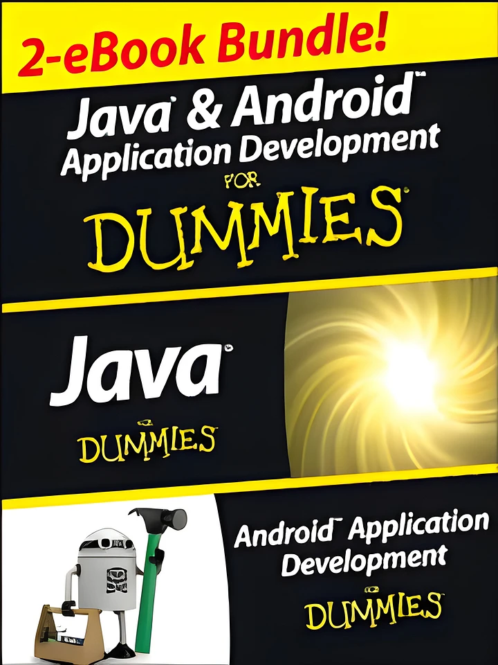 Java and Android Application Development for Dummies Ebook Set product image (1)