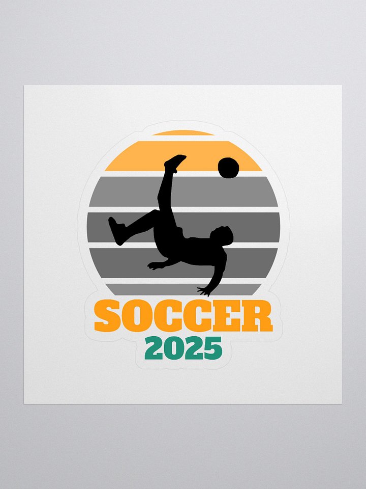 Soccer 2025 Kiss Cut Stickers product image (2)