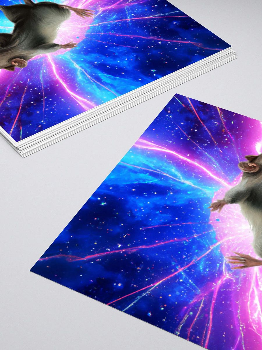 Spaced rat sticker product image (4)