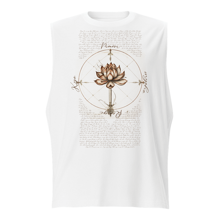 Nam Myoho Renge Kyo Lotus Tank (Male) | Bella+Canvas Muscle Tank product image (3)