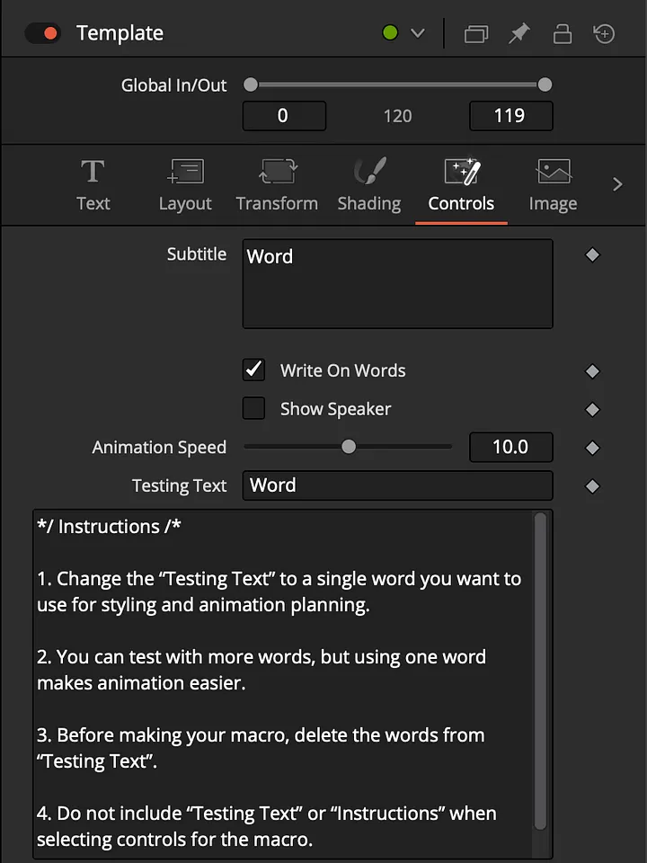 Davinci Resolve 20 Subtitle Template product image (2)