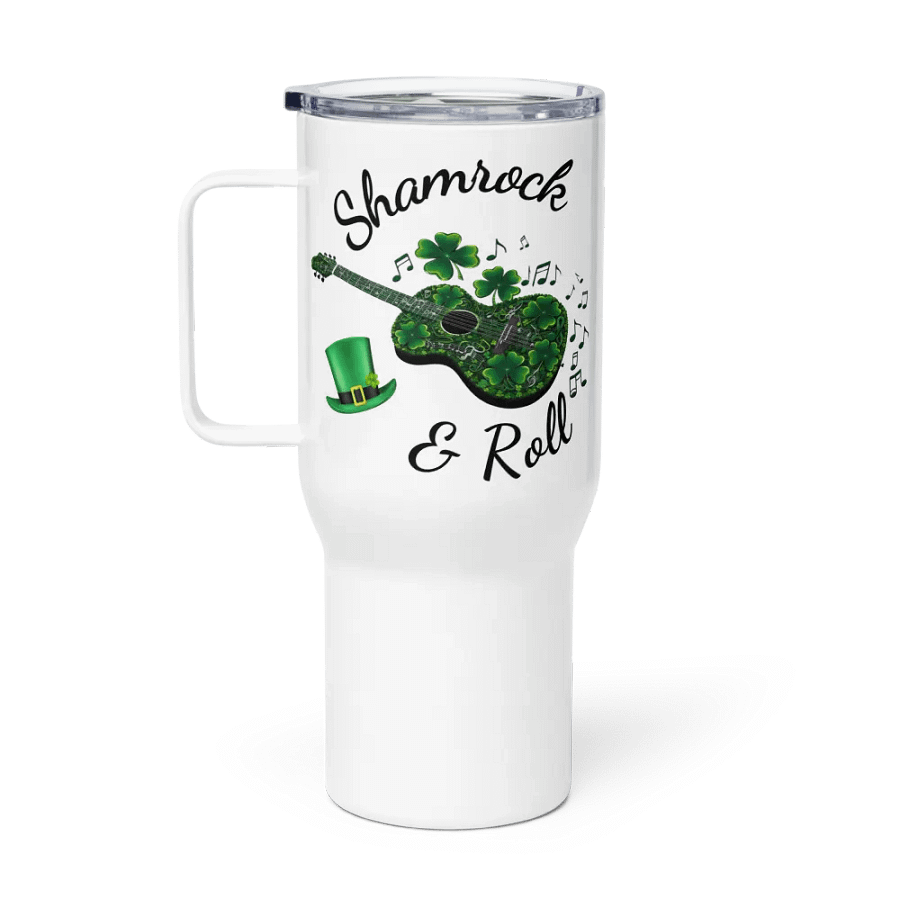 Shamrock & Roll Travel Mug product image (4)