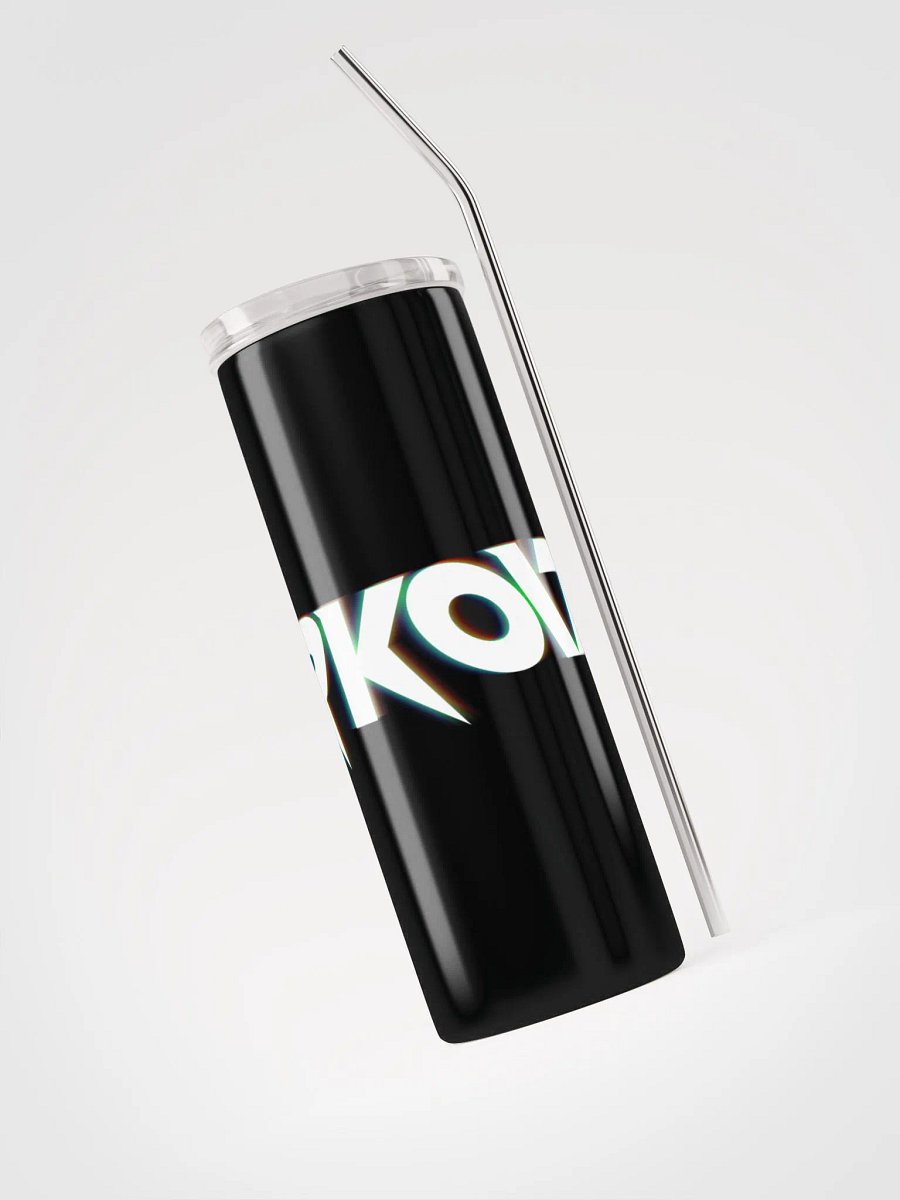 TERKOIZ TRIPPY LOGO TUMBLER CUP product image (3)