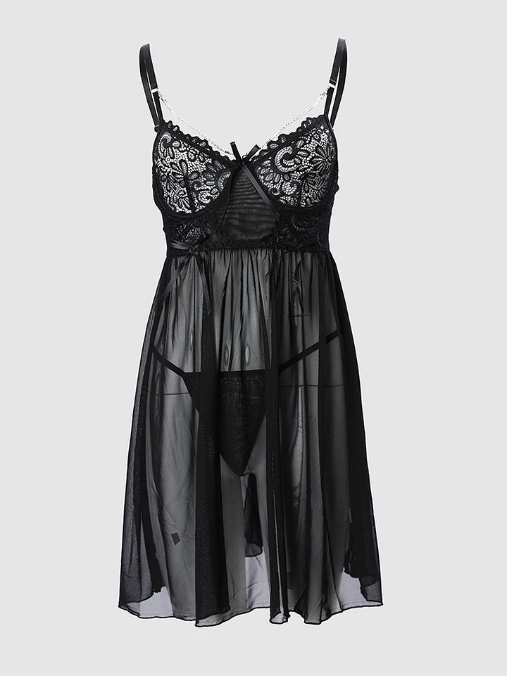 Lace cami slip product image (1)