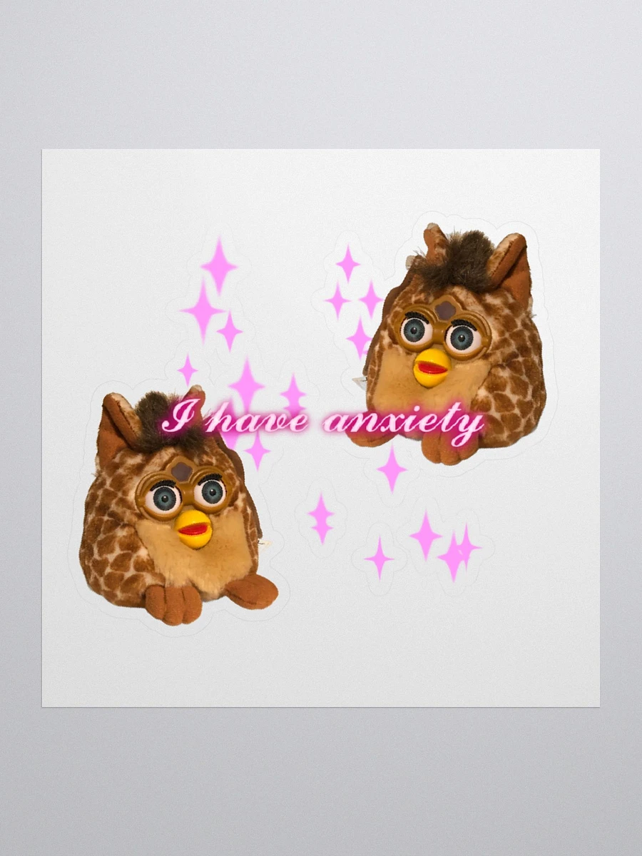 I Have Anxiety Sticker product image (1)