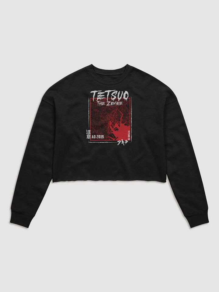 Infected Bella+Canvas Women's Fleece Crop Sweatshirt product image (1)