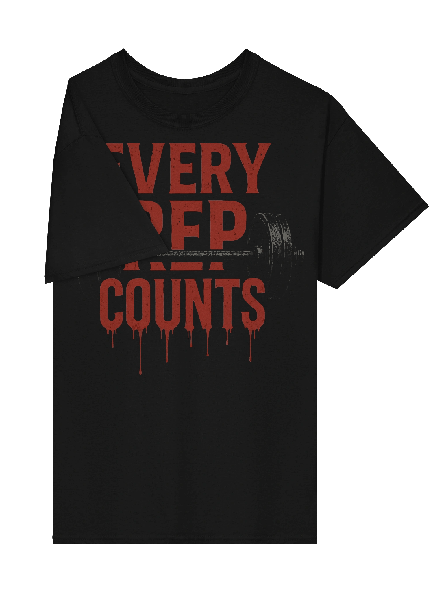 “Every Rep Counts” Motivational Gym Tee product image (4)