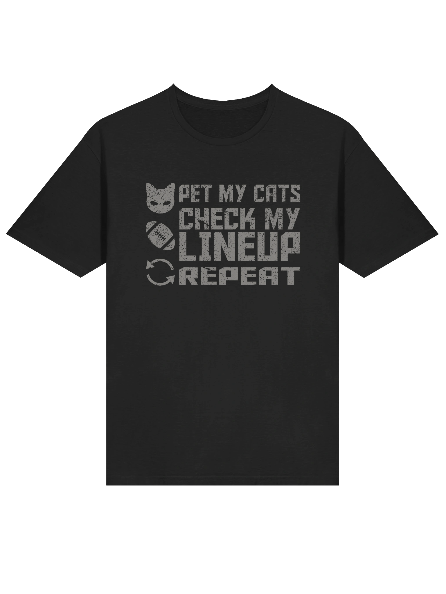 Fantasy Football Cat 2 - Unisex Adult Super Soft Lightweight T-shirt product image (1)