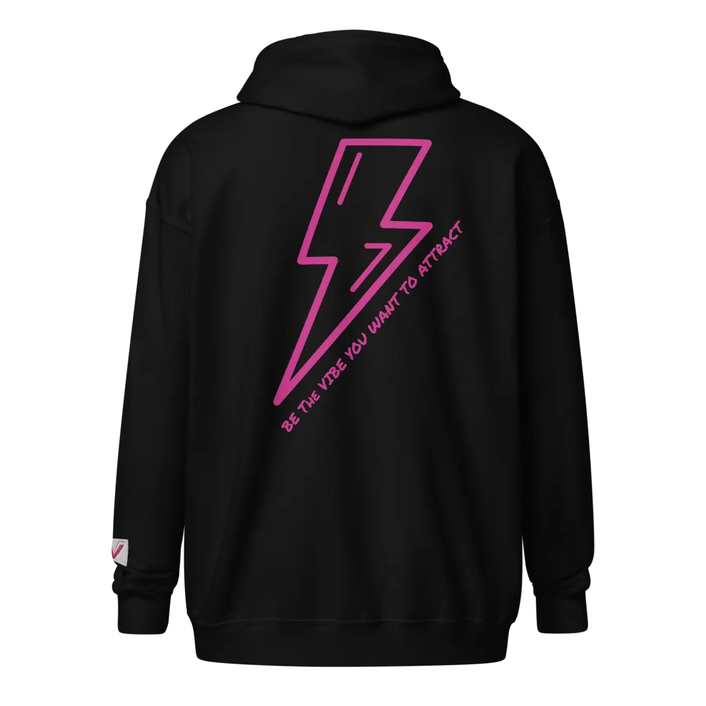 PINK Be A VIBE BOLT ZIP-UP product image (1)