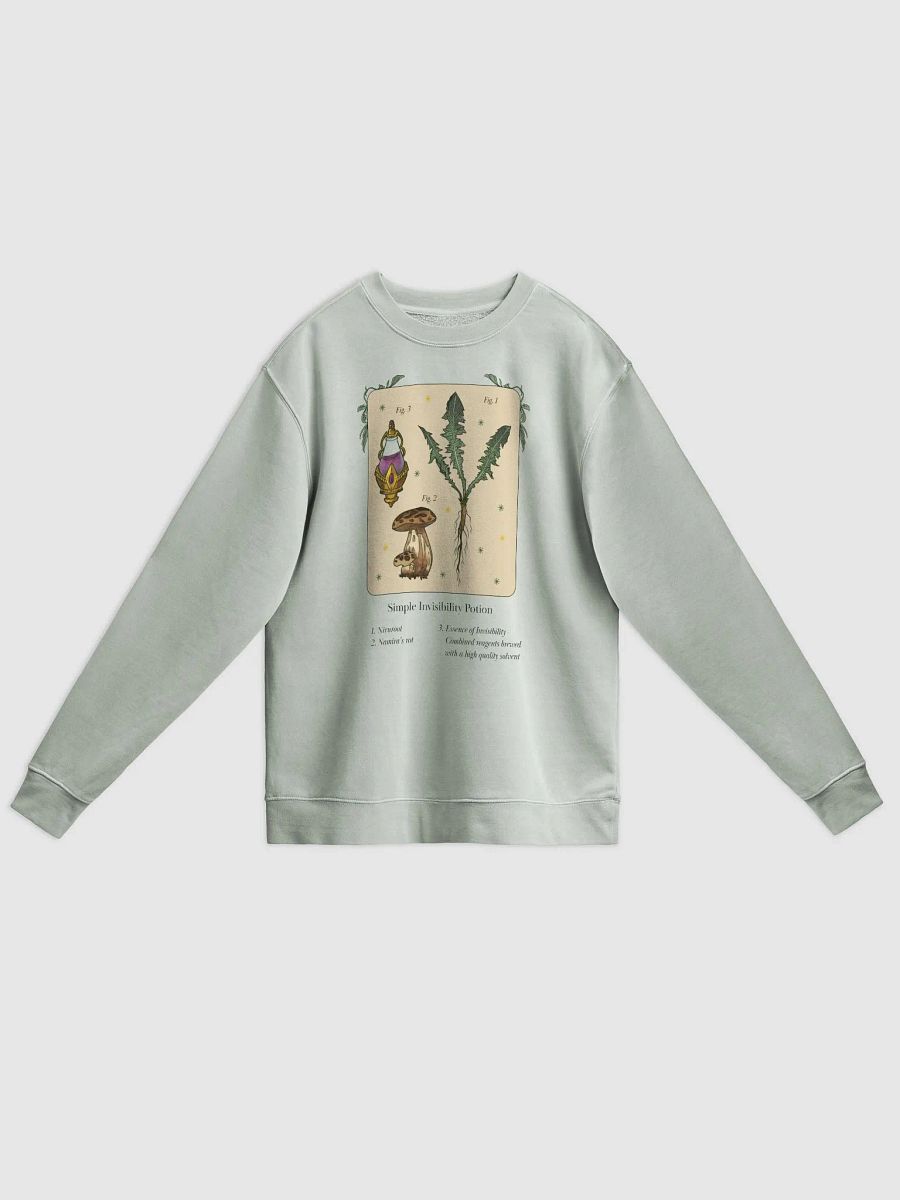 Invisibility Potion Vintage Print (Sweater) product image (7)