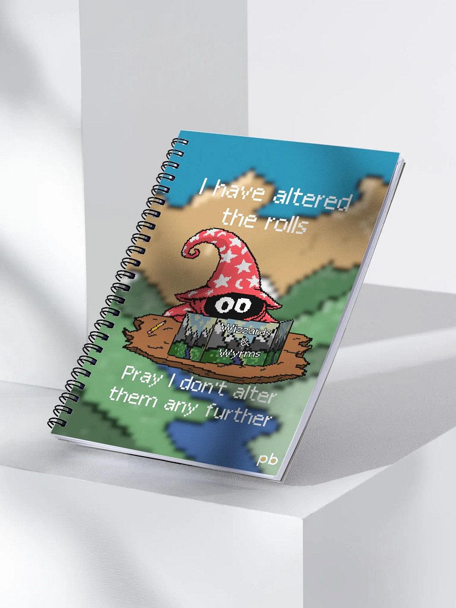 GM's Rules TTRPG Fantasy Notepad product image (3)