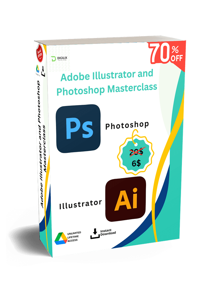 Adobe Illustrator and Photoshop Masterclass product image (1)