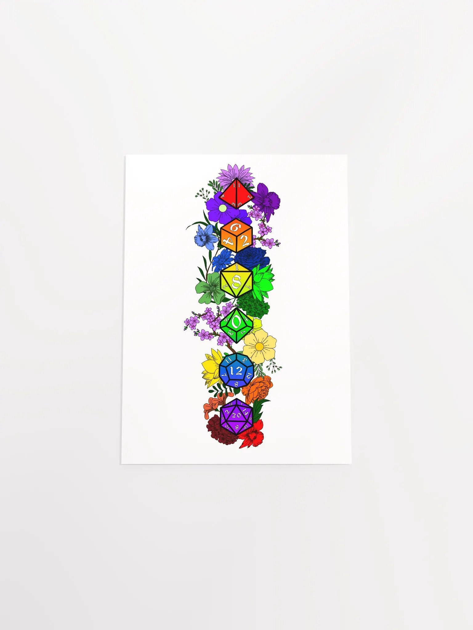 DnD Pride Dice Poster product image (14)