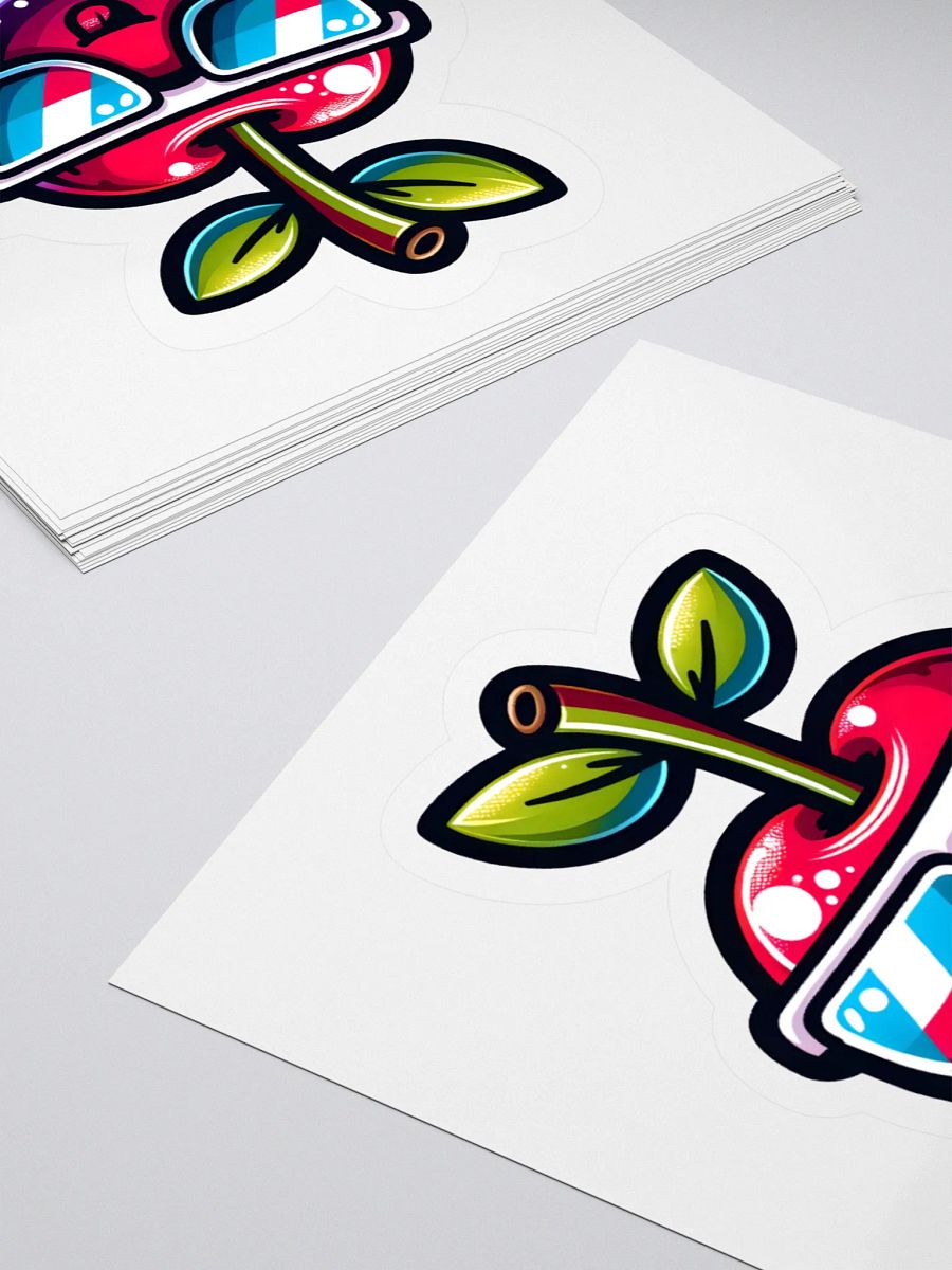 Cool Cherry Sunglasses Sticker product image (12)