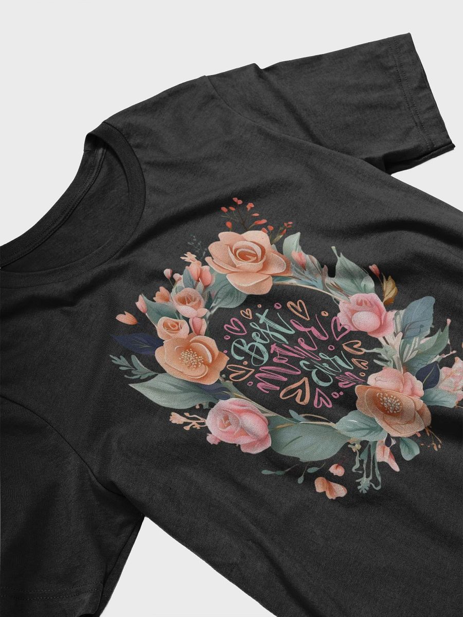 Mothers Day Floral Wreath Best Mother Ever T-Shirt product image (3)