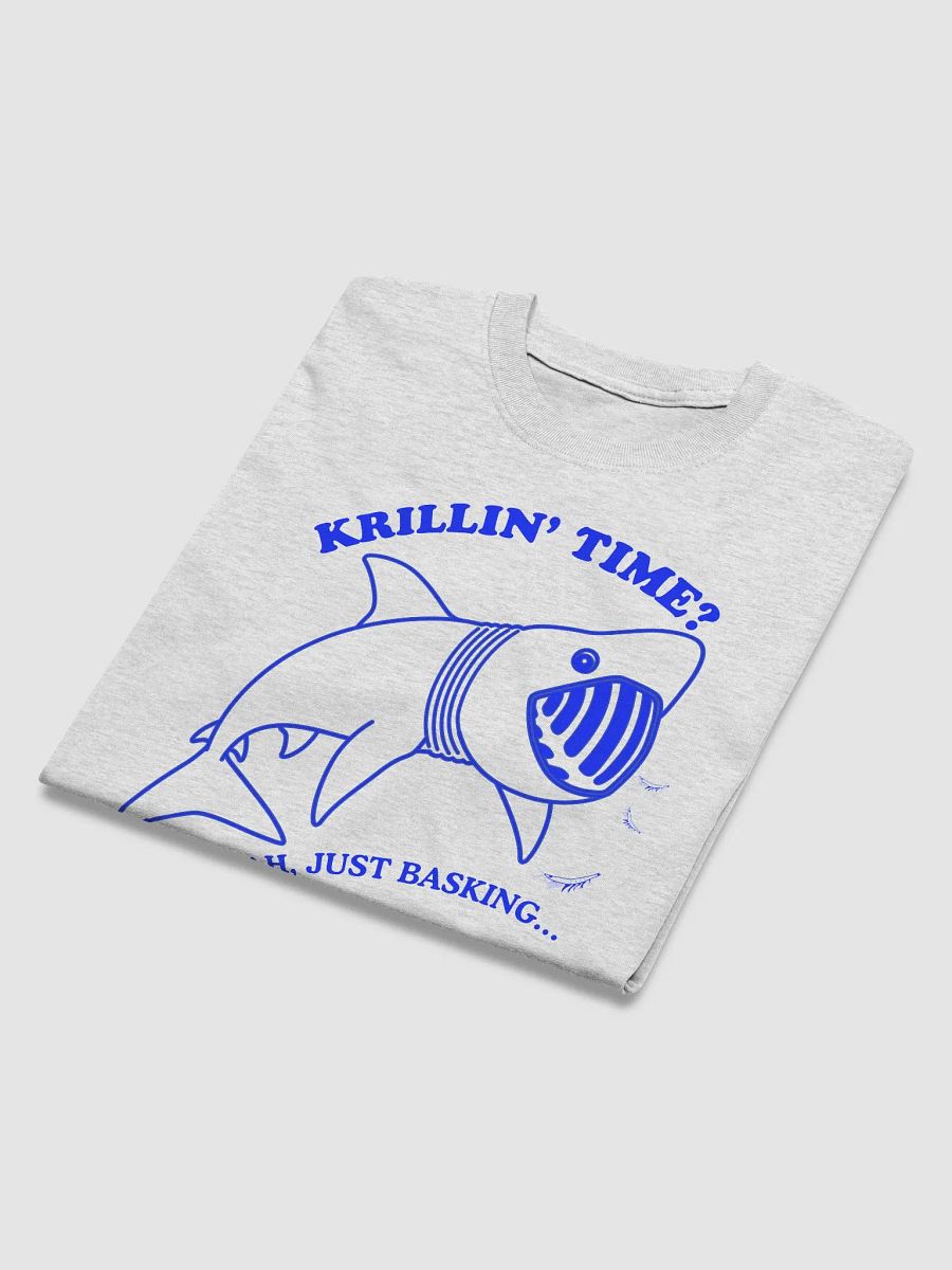 Basking Shark - Krillin' Time? Funny Shark Shirt product image (43)