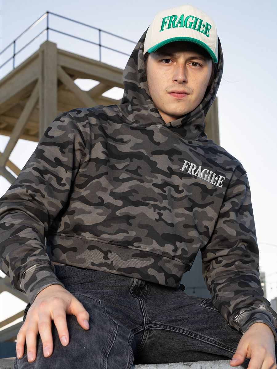 Fragile Cropped Hoodie product image (6)