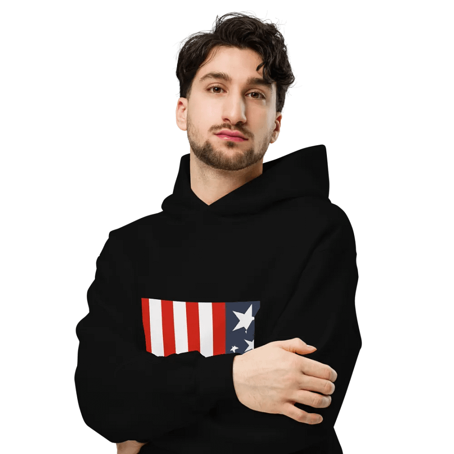 Stars & Stripes Oversized Hoodie product image (6)