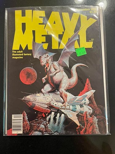 A couple new finds added to my classic Heavy Metal collection, both from the year 1978!