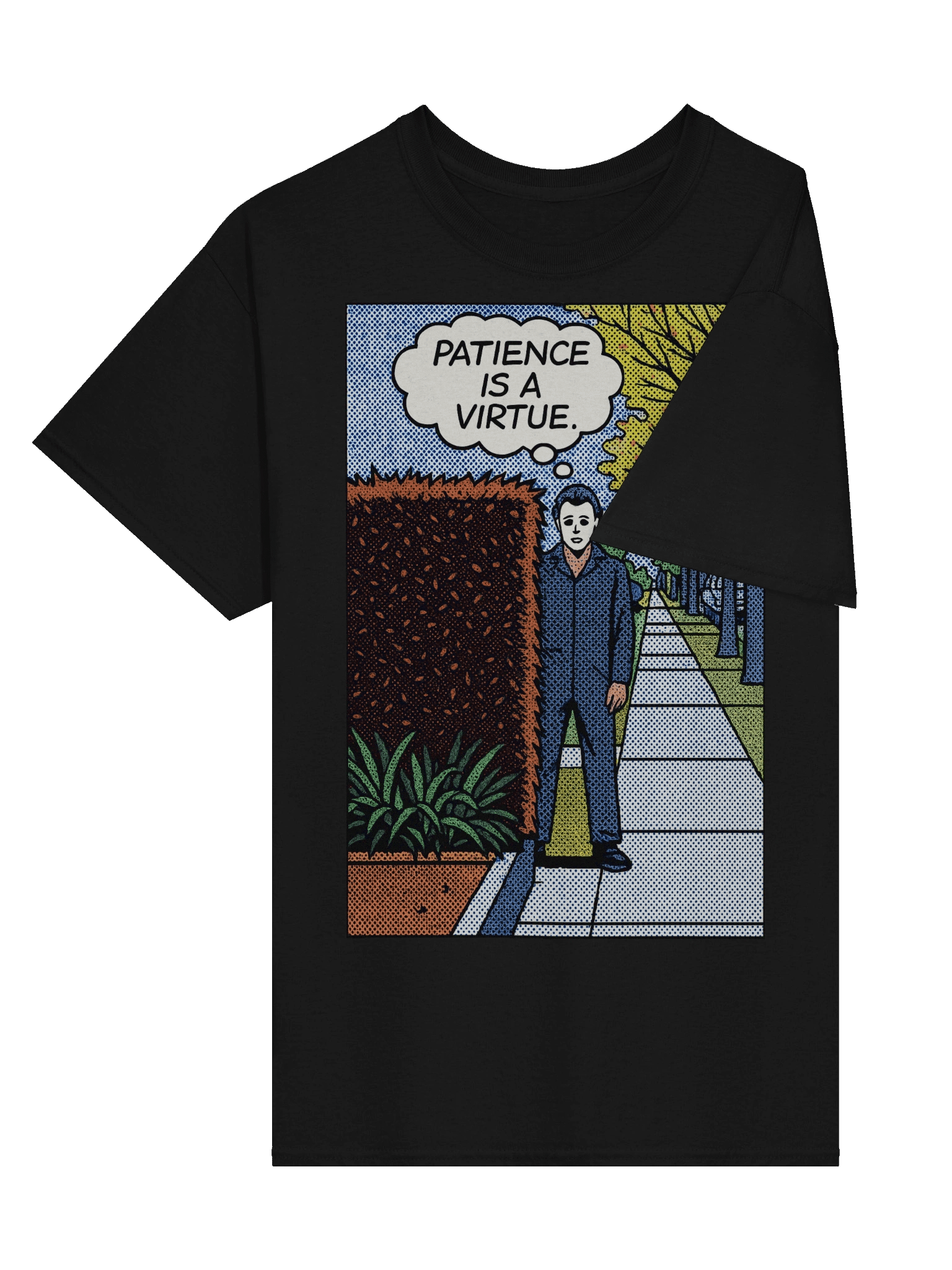 Halloween inspired Patience Is A Virtue Tee product image (27)