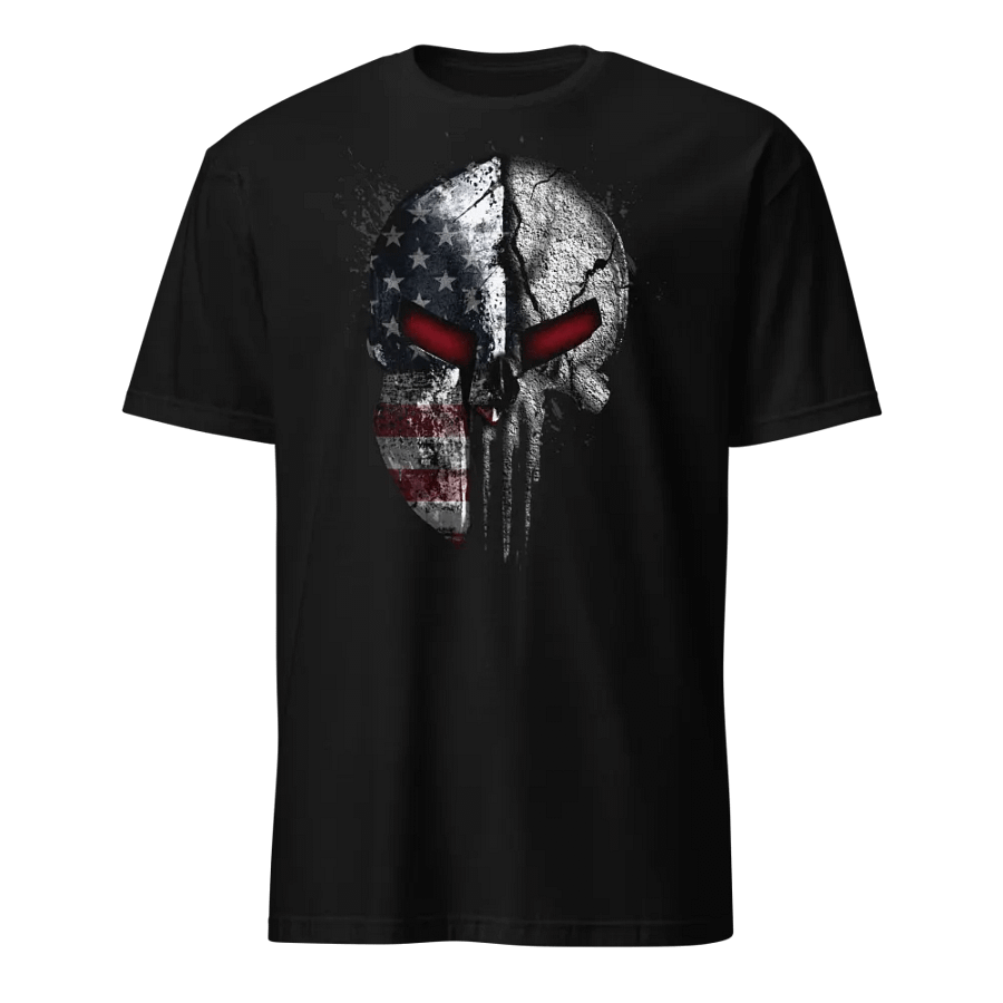American Flag Skull Spartan product image (1)