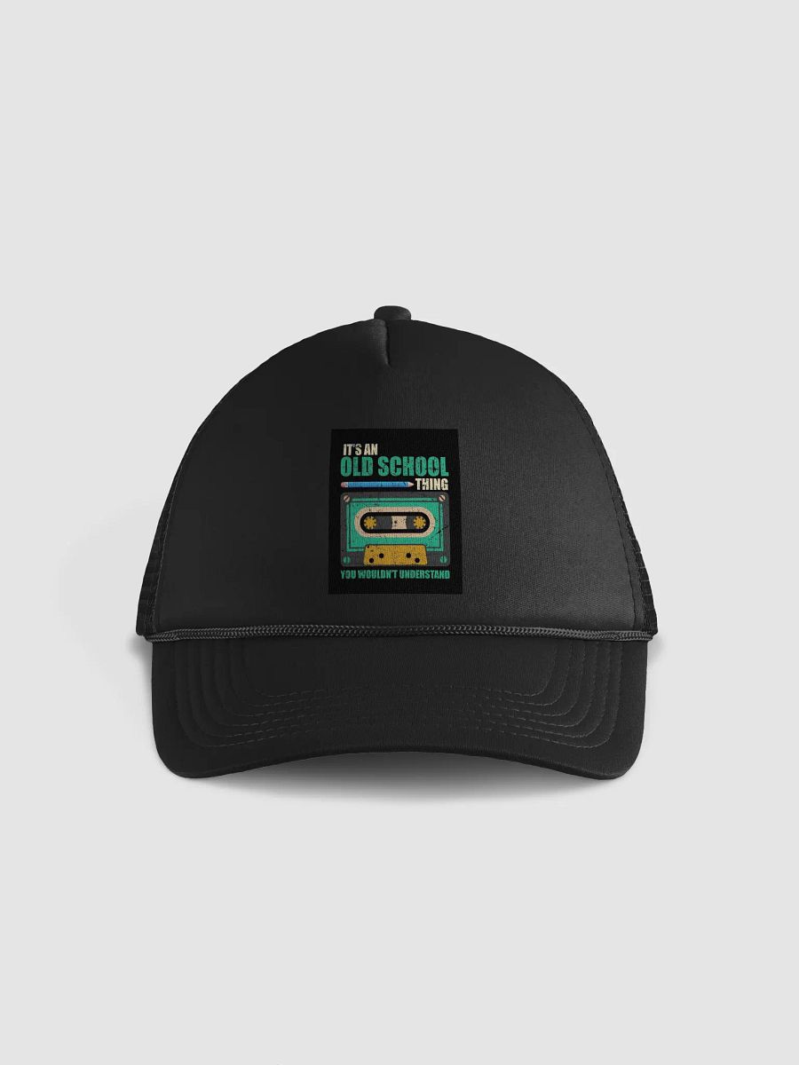 Vintage Cassette Tape Graphic Trucker Hat product image (1)