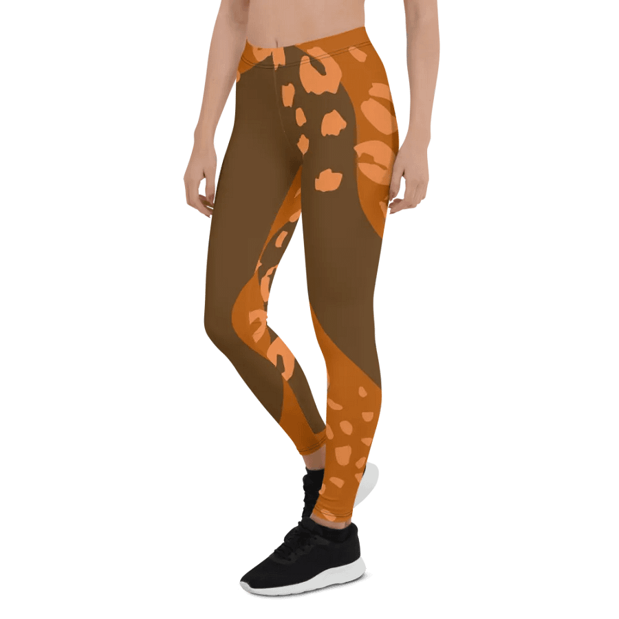 Orange Jungle All-Over Leggings product image (4)